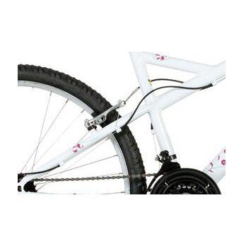 bicicleta Caloi Ventura Aro 26 Branca cesto