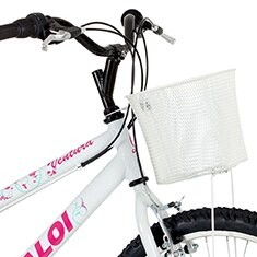 bicicleta Caloi Ventura Aro 26 Branca marcha
