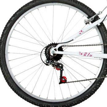 bicicleta Caloi Ventura Aro 26 Branca roda