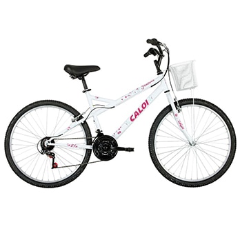 bicicleta Caloi Ventura Aro 26 Branca