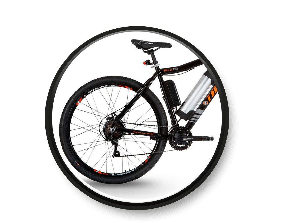 Bicicleta Elétrica Track Bikes TB TKE marchas quadro