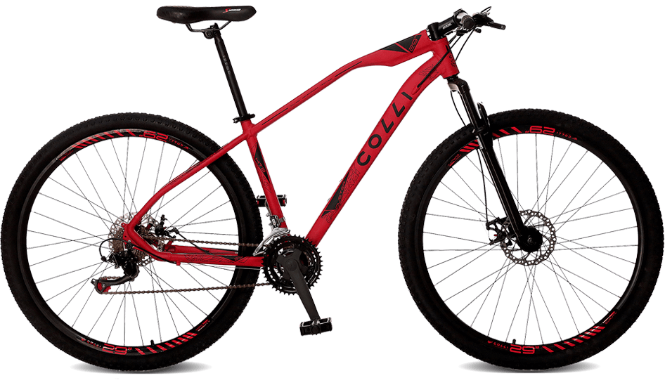 Bicicleta Aro 29 Colli Bike Duster Vermelha