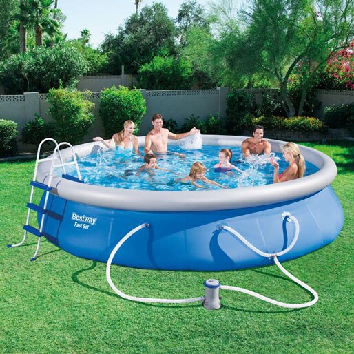 Piscina Bestway Inflável 9.677 Litros