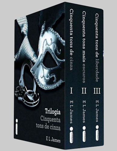 Box Trilogia Cinquenta Tons de Cinza