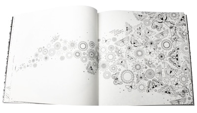 livro jardim secreto colorir caca tesouro antiestresse johanna basford pinte qualquer cor