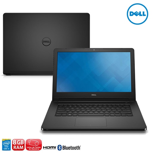 Notebook Dell Inspiron I14-5458-D37P Tecnologia Wi Fi