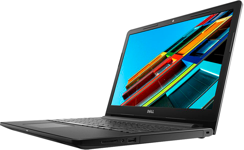 entradas laterais do notebook Dell Core i3-6006U