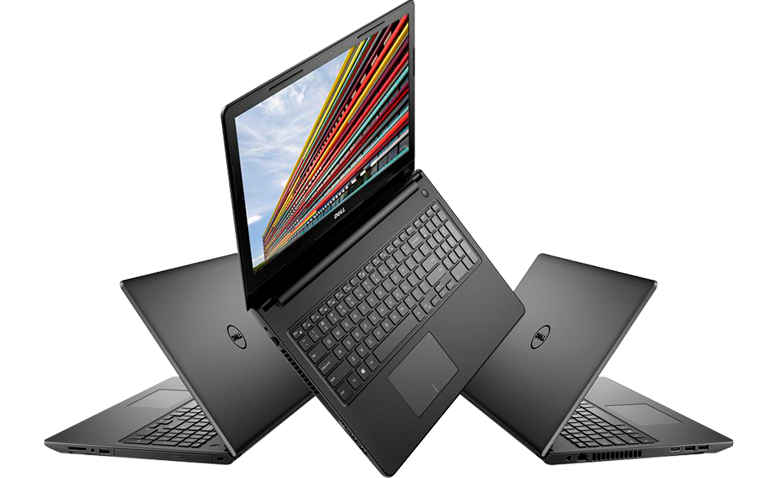 entradas laterais do notebook Dell Core i3-6006U