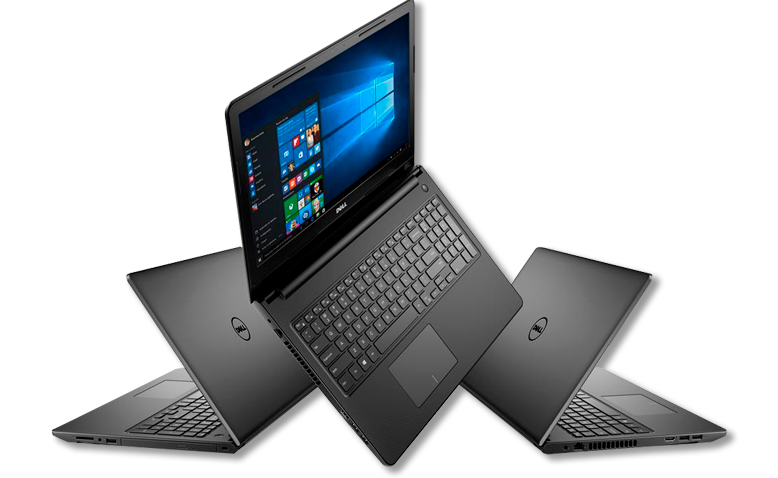 entradas laterais do notebook Dell Core i3-6006U