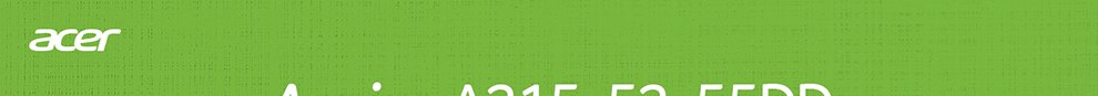 Notebook Aspire 3 A315-53-55DD