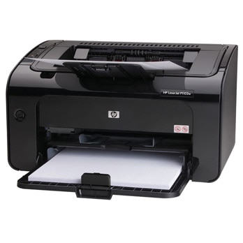 impressora HP LaserJet Pro P1102w de lado