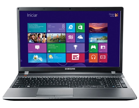 notebook Samsung 550P5C AD1 tela