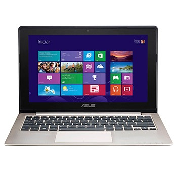 notebook Touch Asus VivoBook X202E de frente