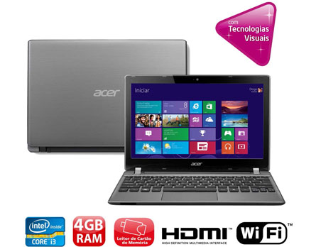notebook Acer Aspire V5 171 6878