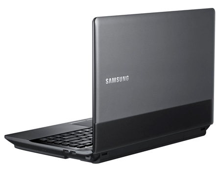 notebook Samsung NP300E4C AD7BR de costas
