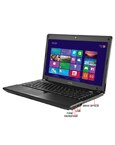 Notebook CCE I2 aberto