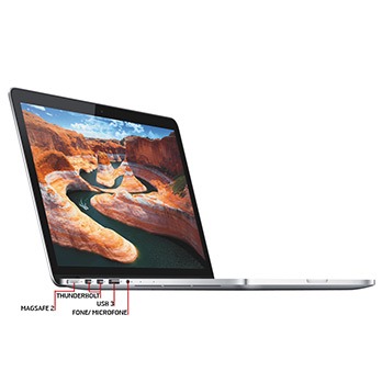 MacBook Pro Apple ME662BZ-A conexões