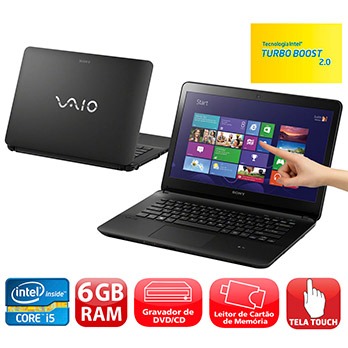 Notebook Sony Vaio Fit SVF14215CBB