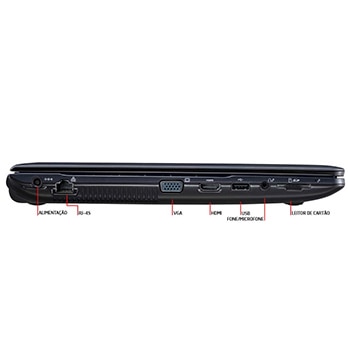 notebook Samsung ATIV Book 2 270E5G-XD1 conexões