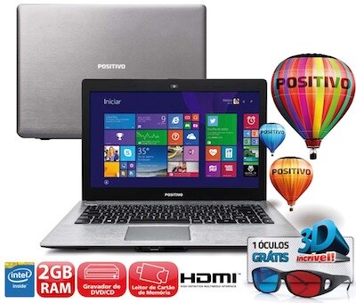 Notebook Positivo Stilo XR3000