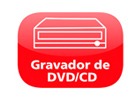 O Notebook ACER possui gravador de DVD/CD já integrado