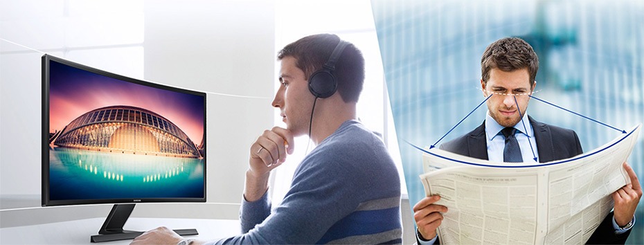 Monitor LED Curvo Samsung 27'' S27E510C