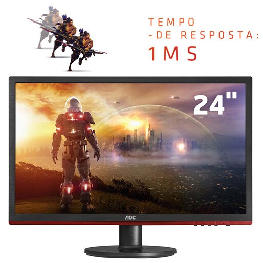 AOC Gamer Sniper Tempo Resposta 1Ms
