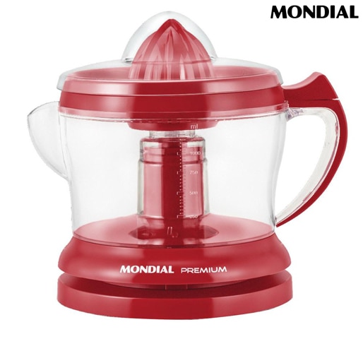 Espremedor Premium Mondial E-23 Vermelho 30W