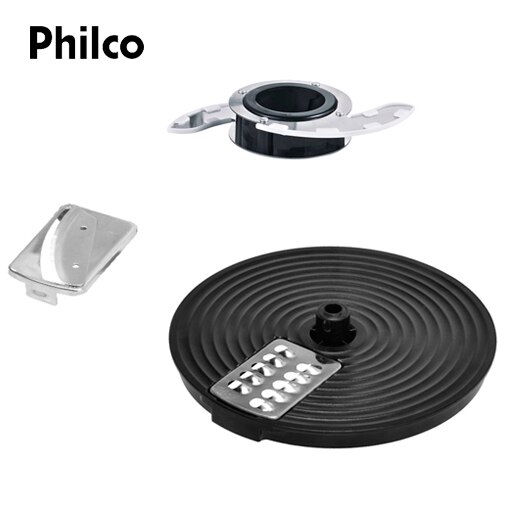 Processador Alimentos Philco acessórios lâminas Eixos Duplos