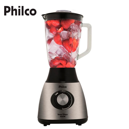 liquidificador philco inox glass funções