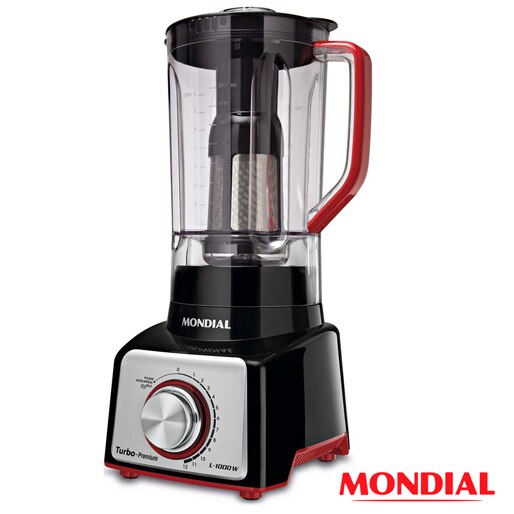 liquidificador mondial turbo premium l-1000 rb