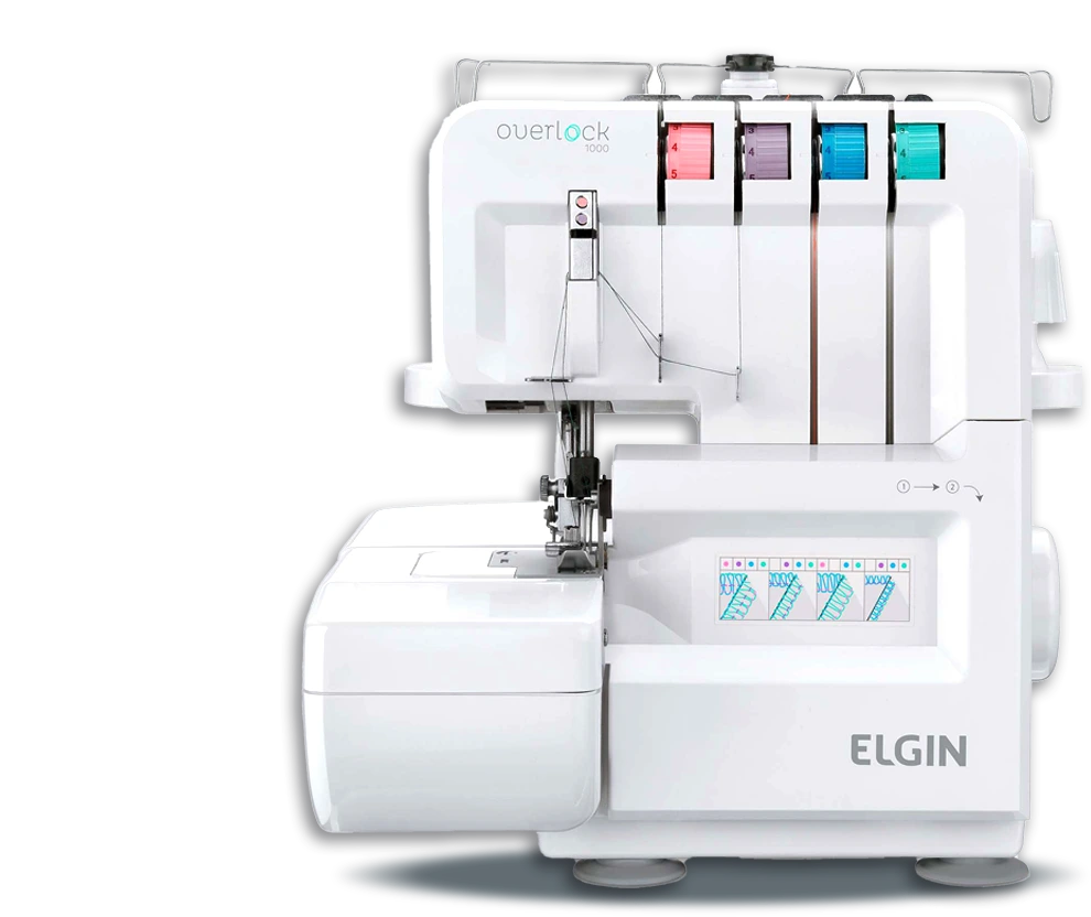 Máquina de Costura Overlock Elgin OV1000