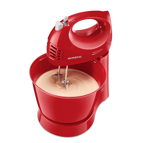 Conjunto Especial Mondial Gourmet Red II Liquidificador Power Red Filter