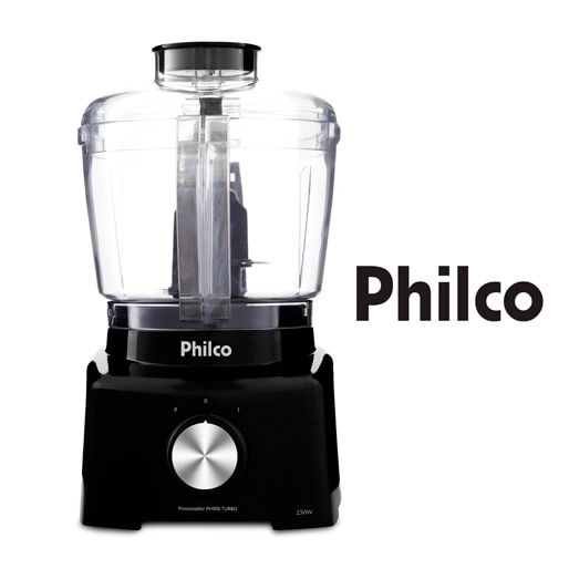 processador alimentos philco ph900p turbo 250w preto