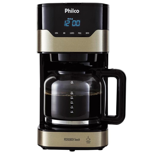 cafeteira elétrica philco touch pcfd38ch funcões