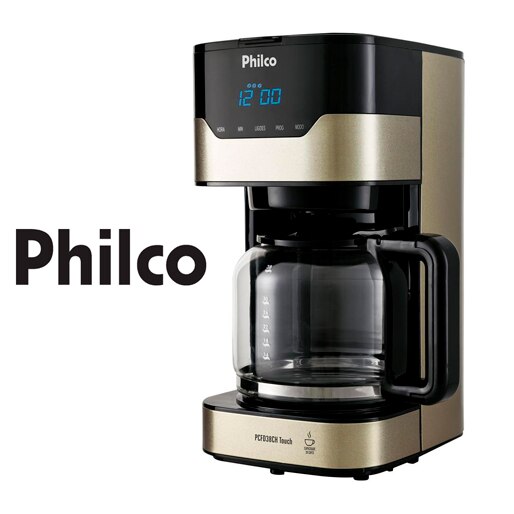 cafeteira elétrica philco touch pcfd38ch