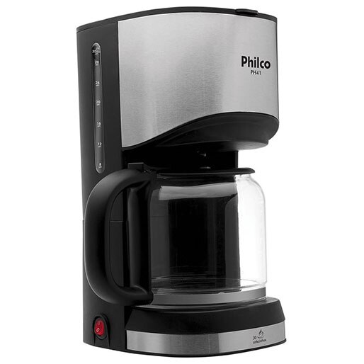 cafeteira philco ph41 filtro removível jarra vidro