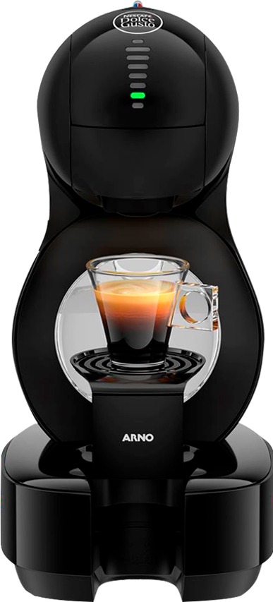 Cafeteira Expresso Arno Dolce Gusto Lumio DGL0 Automática Preta