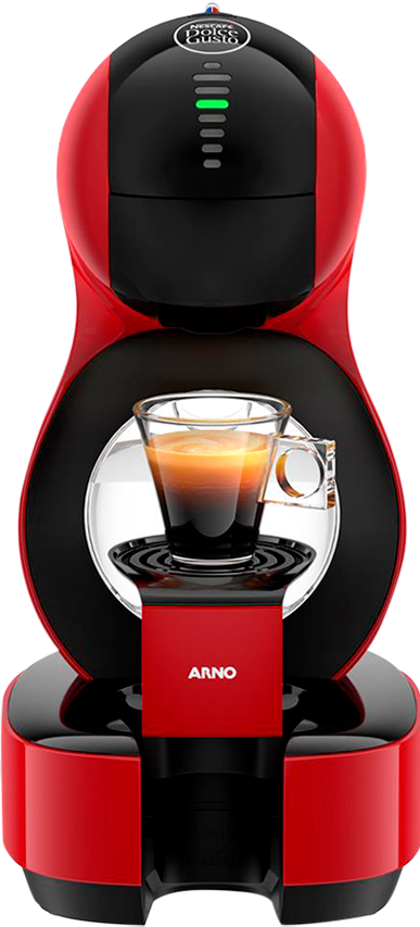 Cafeteira Arno Dolce Gusto Lumio Vermelha