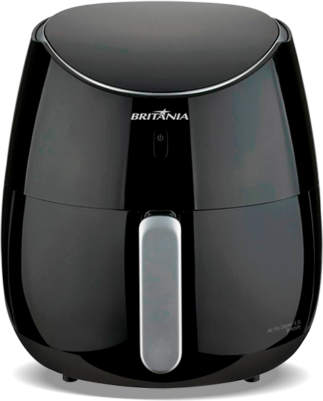 Fritadeira Britânia Air Fryer BFR05PI Preta 5,5 litros