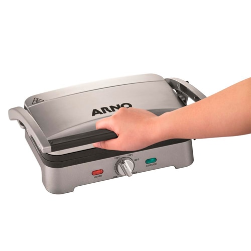 grill arno destacável premium alça fria
