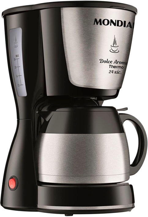 Cafeteira Elétrica Britânia Cp30 Temp Preto Aço Escovado 220v Cafeteira Eletrica Mondial Dolce Arome Thermo Inox C 33 Jt 24 Xicaras Preto Cafeteiras Eletricas Casas Bahia 10338045