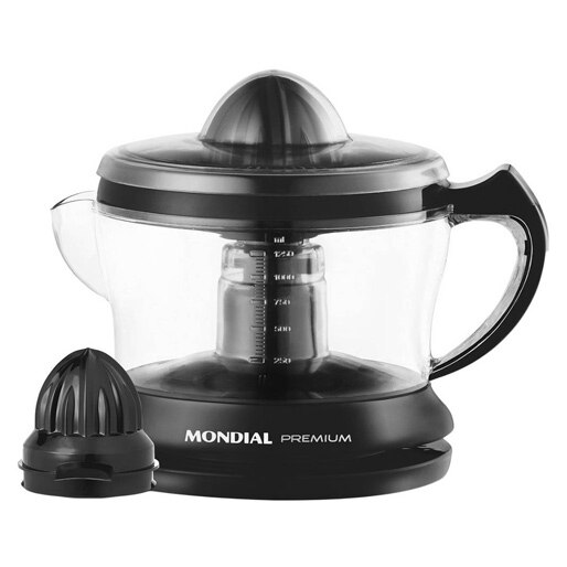 Espremedor de Frutas Mondial Premium E-02 - Preto Espremedor Mondial Premium E-02