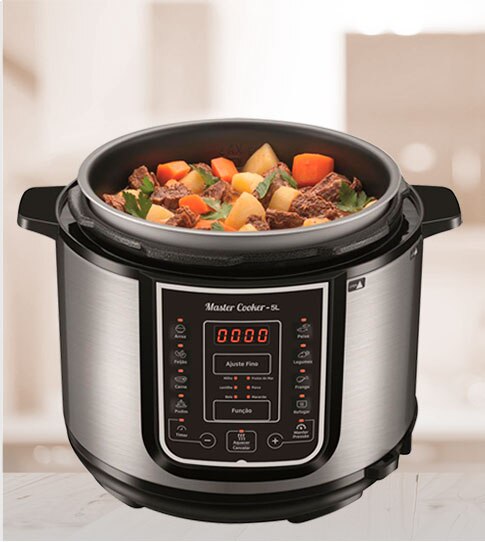 Panela Elétrica Pressão Mondial Master Cooker Capacidade 5 litros