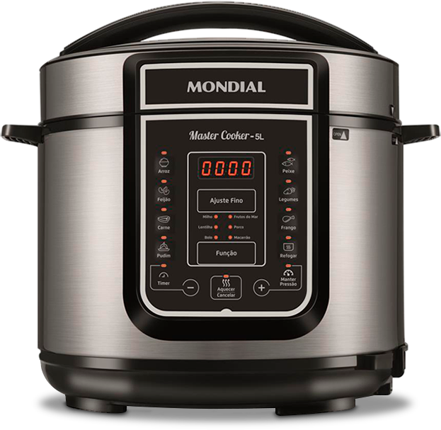 Panela Elétrica Pressão Mondial Digital Master Cooker PE38