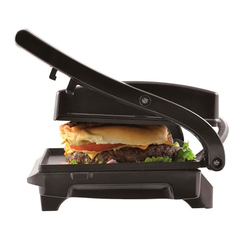 Sanduicheira Grill Britânia Press Inox Placa Duo