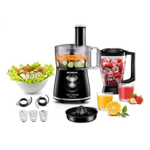 Multiprocessador Mondial Full Kitchen Premium NMP-08