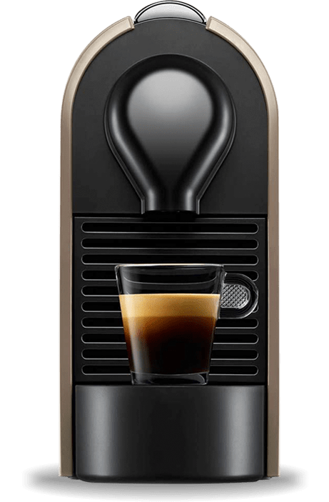 Cafeteira Nespresso U C50 Pure Grey três tamanhos copos