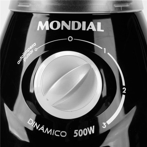 Liquidificador Mondial L-35 3 velocidades função autolimpante