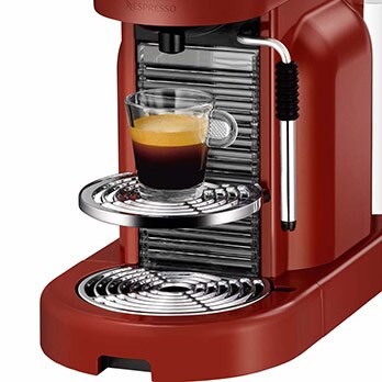 máquina de cafe Nespresso Maestria Rosso C500 Vermelha design